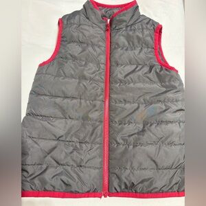 Gymboree Gray and Red Kids Vest